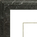 Black Marble Economy Slide-In Style Plaque